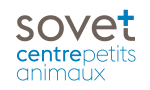 Logo sovet centre petits animaux. Centre vétérinaire suisse pour petits animaux, chiens et chats, situé à 1304 Cossonay en Suisse. Il est également possible de faire des consultations vétérinaire à domicile.
